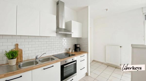 Appartement T3 58 m² avec balcon et parking