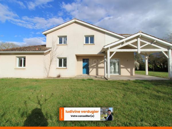 Maison de 160 m² 5 chambres avec charpente traditionnelle à Marmande 47200