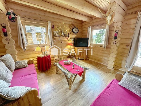 Chalet de Charme en Fustes – Vue Forêt et Montagne, Sauna, 4 Chambres – Superbolquère