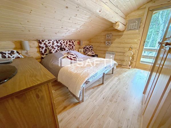 Chalet de Charme en Fustes – Vue Forêt et Montagne, Sauna, 4 Chambres – Superbolquère