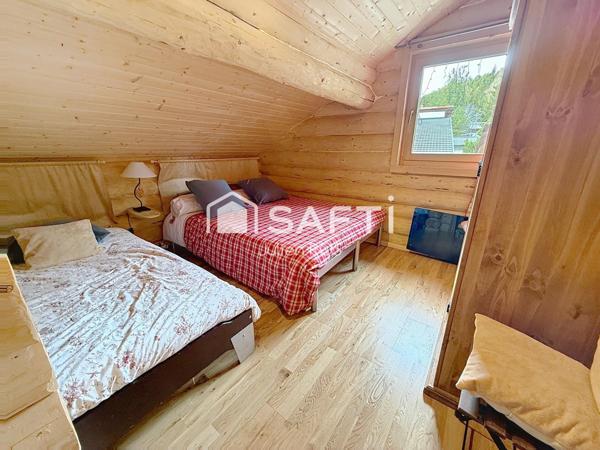Chalet de Charme en Fustes – Vue Forêt et Montagne, Sauna, 4 Chambres – Superbolquère