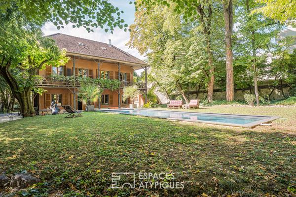 Villa historique d’exception en centre-ville