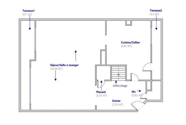 Appartement Duplex à vendre  4 pièces - 93,46 m2 PARIS - 75016