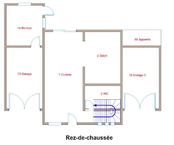 Location maison 6 pièces 75 m² Saillac