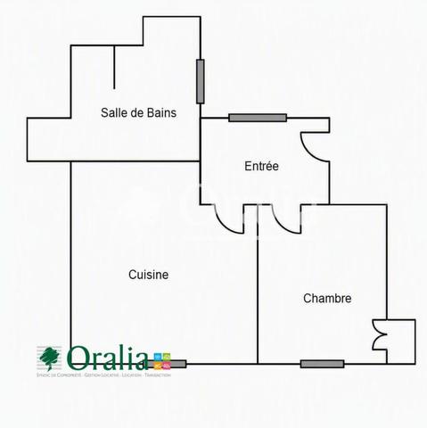 Appartement · Location Dijon (21000) 2 pièces · 31m²