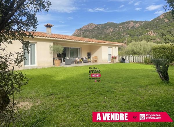 VILLA T4 + APPARTEMENT T3 sur un grand terrain - STE LUCIE DE PORTO-VECCHIO - CORSE DU SUD - FRANCE