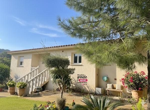 VILLA T4 + APPARTEMENT T3 sur un grand terrain - STE LUCIE DE PORTO-VECCHIO - CORSE DU SUD - FRANCE