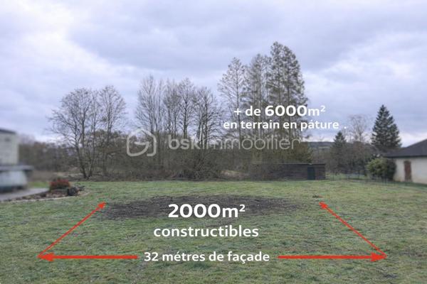 Terrain de 8 045 m²