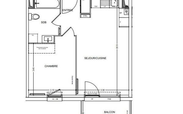 Appartement à vendre    2 pièces •  Le Crotoy