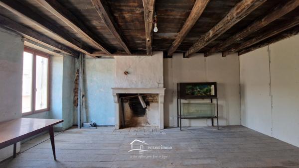 Maison ancienne à rénover entièrement – Beau potentiel d'aménagement Curzay-sur-Vonne (86600)
