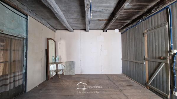 Maison ancienne à rénover entièrement – Beau potentiel d'aménagement Curzay-sur-Vonne (86600)