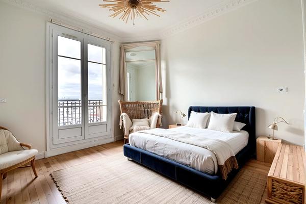 Les Vallées : appartement de caractère avec vue dégagée et balcons