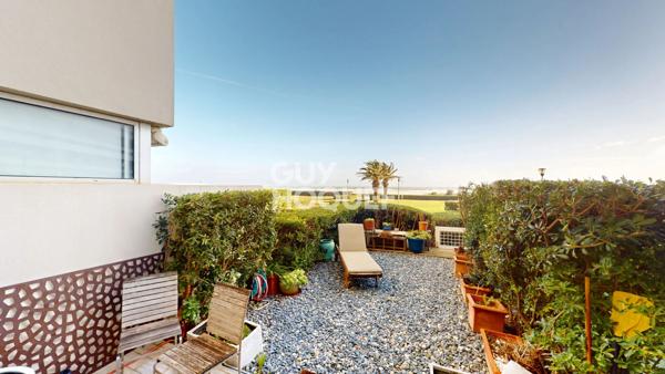 Canet Sud - Appartement - en Rez-de-jardin Vue Mer