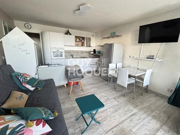 Canet Sud - Appartement - en Rez-de-jardin Vue Mer