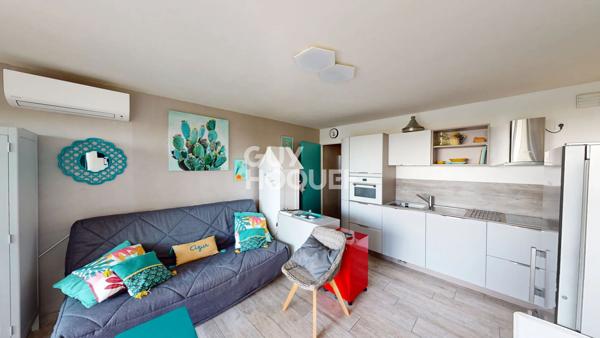 Canet Sud - Appartement - en Rez-de-jardin Vue Mer