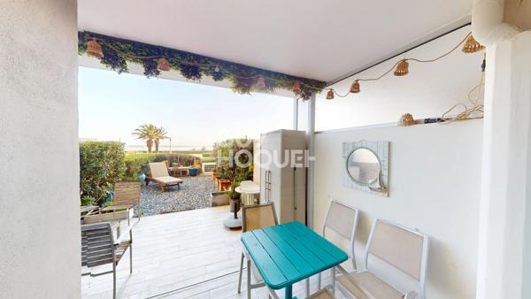 Canet Sud - Appartement - en Rez-de-jardin Vue Mer