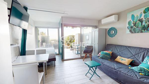Canet Sud - Appartement - en Rez-de-jardin Vue Mer