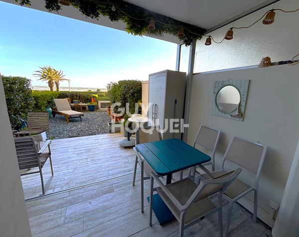 Canet Sud - Appartement - en Rez-de-jardin Vue Mer