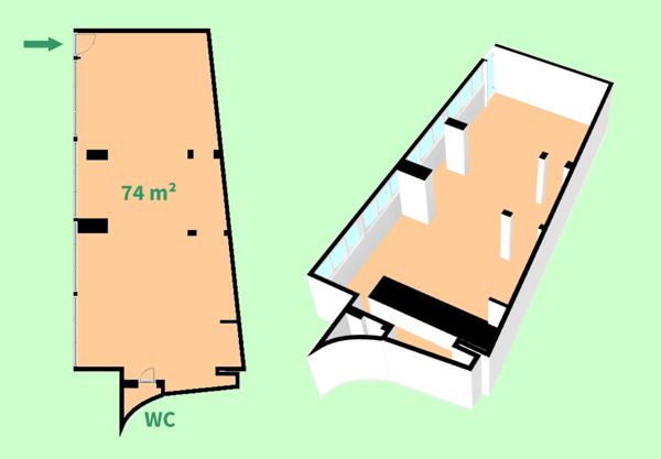 Fonds De Commerce - 75 m² Exclusivité efficity