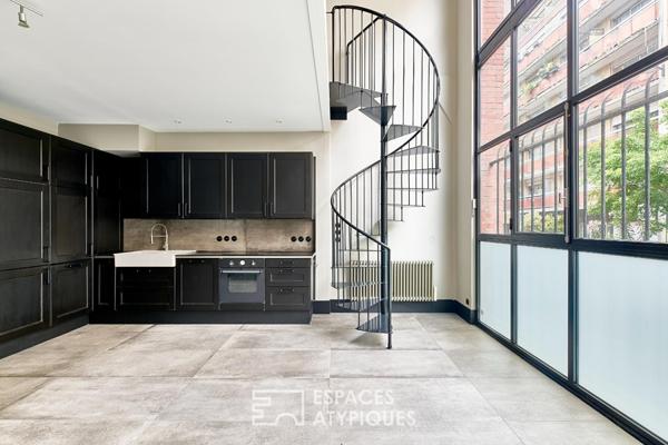 Loft en triplex quartier Trudaine