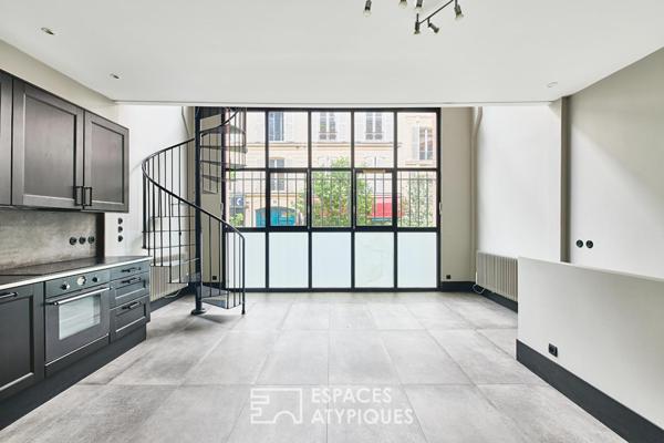 Loft en triplex quartier Trudaine
