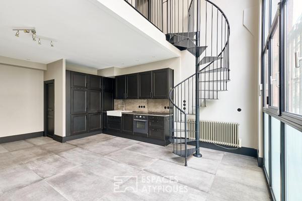 Loft en triplex quartier Trudaine