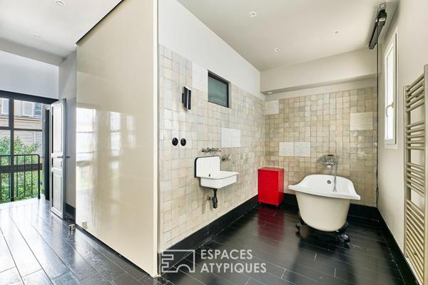 Loft en triplex quartier Trudaine
