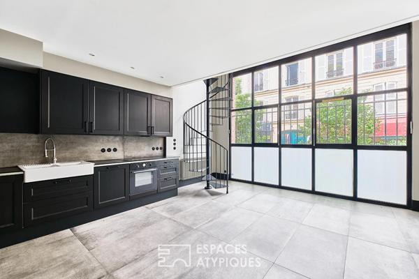 Loft en triplex quartier Trudaine
