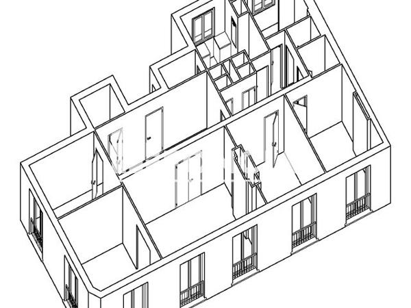 Location Appartement 5 pièces 117.1 m² - 54 RUE JEAN MACE Brest 29200