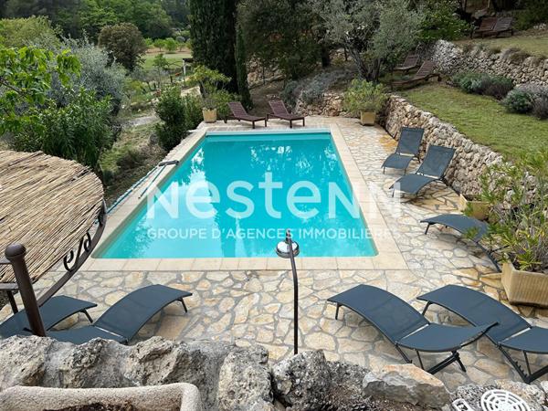A VENDRE Splendide Propriete a LORGUES 250 m2  sur terrain de 4090m2+ piscine + garage
