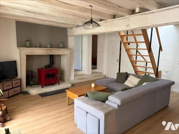 MAISON ANCIENNE RÉNOVÉE - MONTAMISE ENSOULESSE - 105 m² HAB.