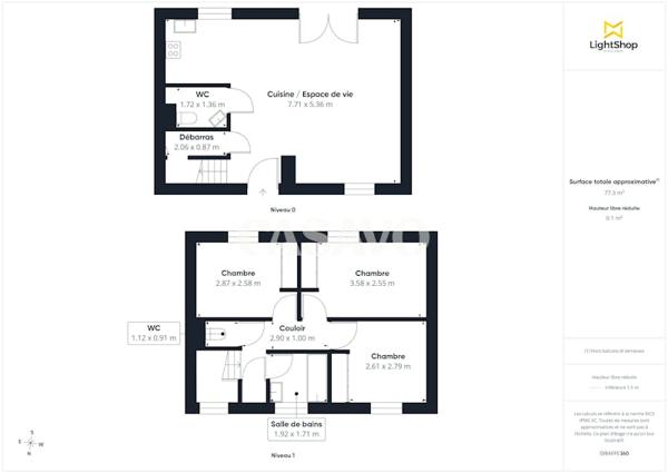 Vente Maison 4 pièces de 75m² - 69200 Vénissieux