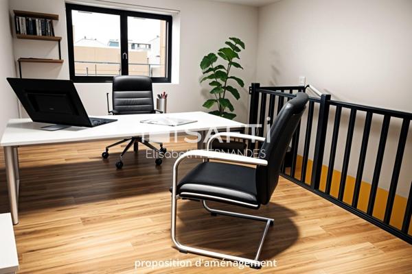 Appartement duplex à usage commercial