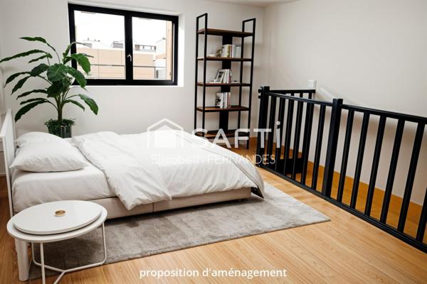 Appartement duplex à usage commercial