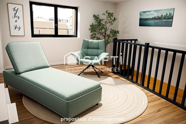 Appartement duplex à usage commercial