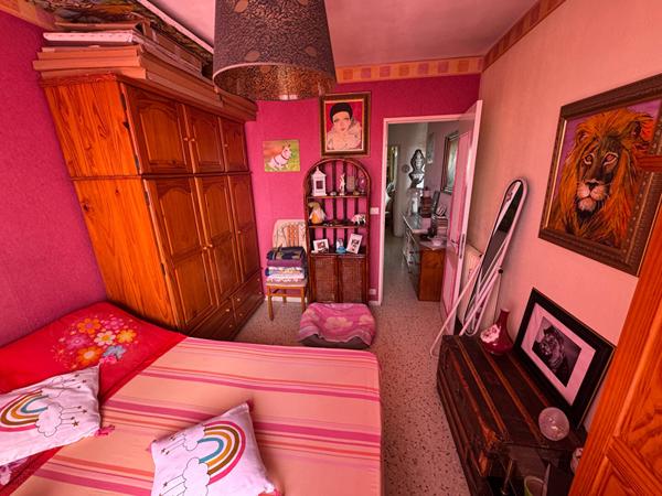 3 pièces 50 m²  - Vue mer - Dernier étage - Vendu loué - Idéal investisseur- Parking