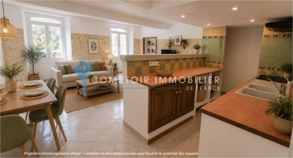 Appartement
                                                                                                                                                                                                                                                                                                                        4 pièce(s)                                                                                                                                                                                                          2 chambre(s)                                                                                                                                                                                                          60  m²