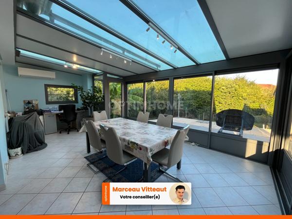 Maison à vendre 6 pièces avec piscine CHARNAY LES MACON (71) – Idéal famille