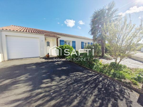 Maison plain pied 3 chambres avec garage