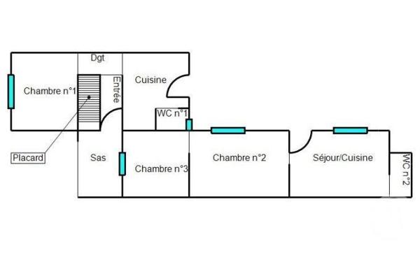 Maison à vendre  13 pièces - 162 m2 FORT MAHON PLAGE - 80