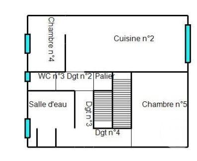 Maison à vendre  13 pièces - 162 m2 FORT MAHON PLAGE - 80