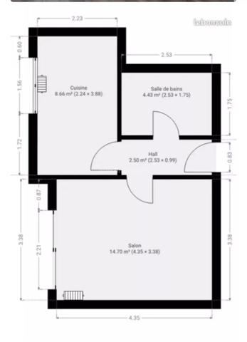 Location Appartement 1 pièces 30 m2 à Le Mans
