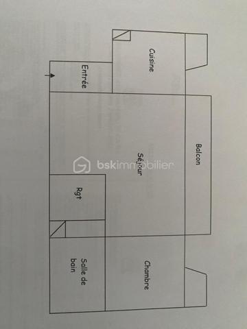 Appartement de 46 m²