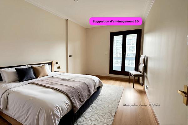 CENTRE-VILLE de SURESNES - Appartement 3 pièce(s) 74 m2 - ASCENSEUR - TERRASSE - PARKING - CAVE - BUS AU PIED DE L'APPARTEMENT