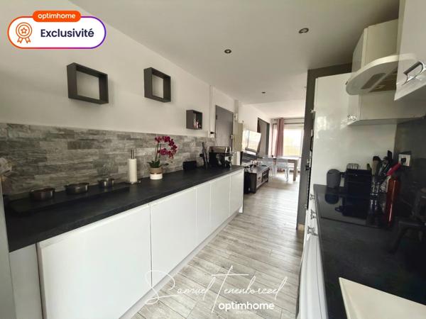 Appartement 73 m² avec balcon sud et possibilité 3 chambres – Lisieux (14100)