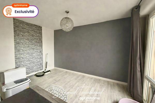 Appartement 73 m² avec balcon sud et possibilité 3 chambres – Lisieux (14100)