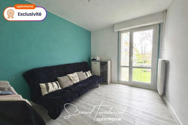 Appartement 73 m² avec balcon sud et possibilité 3 chambres – Lisieux (14100)