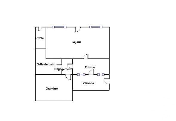 Maison à vendre 2 pièces 45 m² Colombes