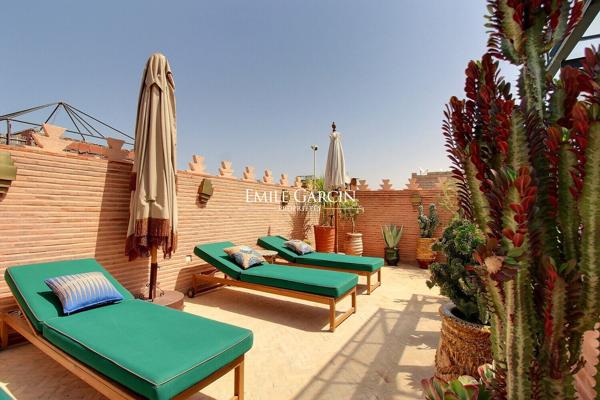 À vendre Riad dans le quartier de la Kasbah à Marrakech