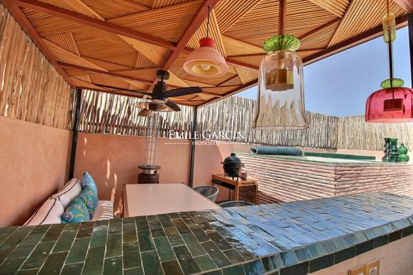 À vendre Riad dans le quartier de la Kasbah à Marrakech